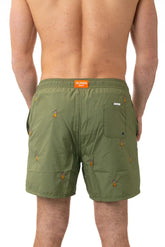 BOXER MOLLA UOMO  VERDE H35112 VERDE19 SUN 68